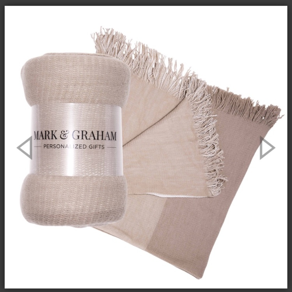 Mark & Graham Colorblock Throw